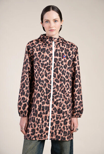 Parka AMELOT PRINT New Leopard
