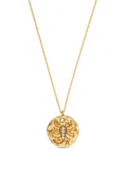 Scorpio Zodiac Necklace
