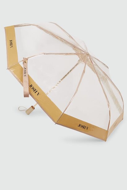 GABRIELLA paraplu Transparent Light Brown