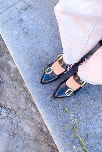 Port Isabel Loafer Black Leather