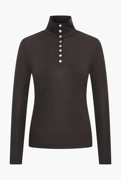 VALKE Top long sleeve - Black