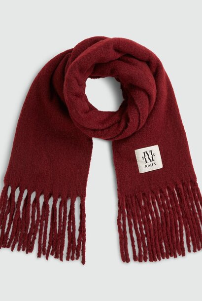 Madelyn Sjaal Berry Red