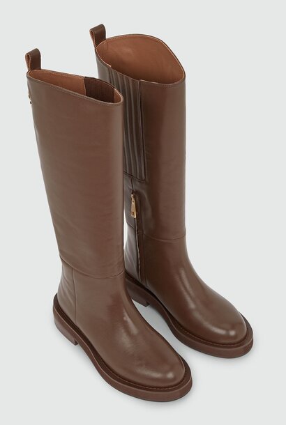 Blight Hoge Laarzen Dark Brown