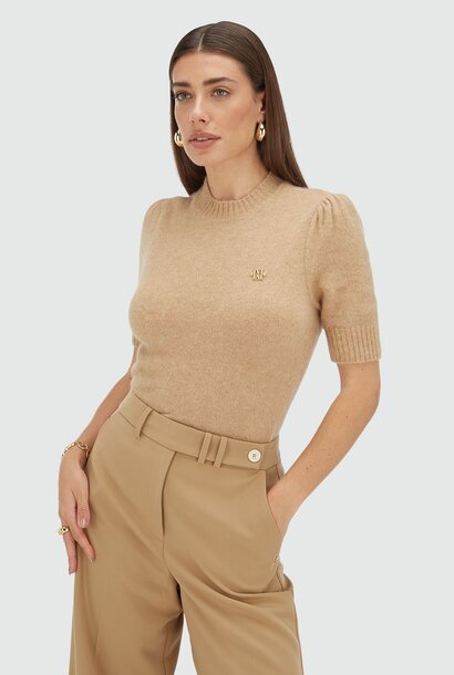 Franka Sweater Light Brown Melange
