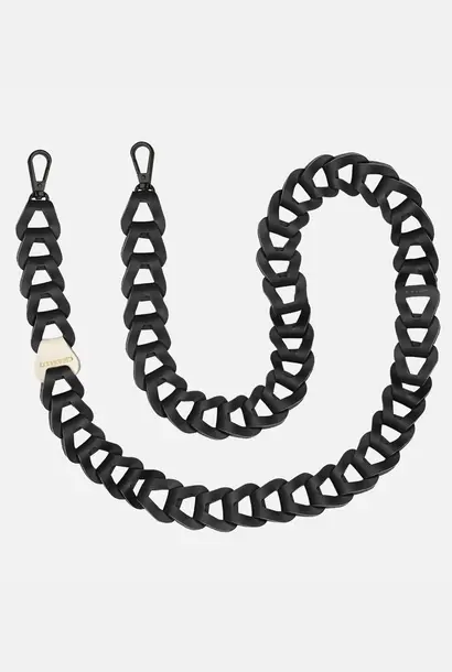 Mel Cuir Long Noir