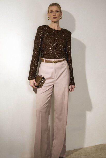 Vivanna Dark Brown - Blouse