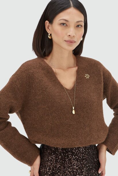 Timber Dark Brown Melange - Sweater
