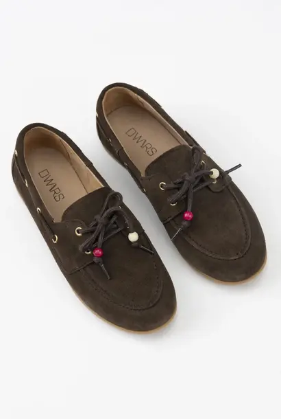 LATTY Moccassins - DARK BROWN