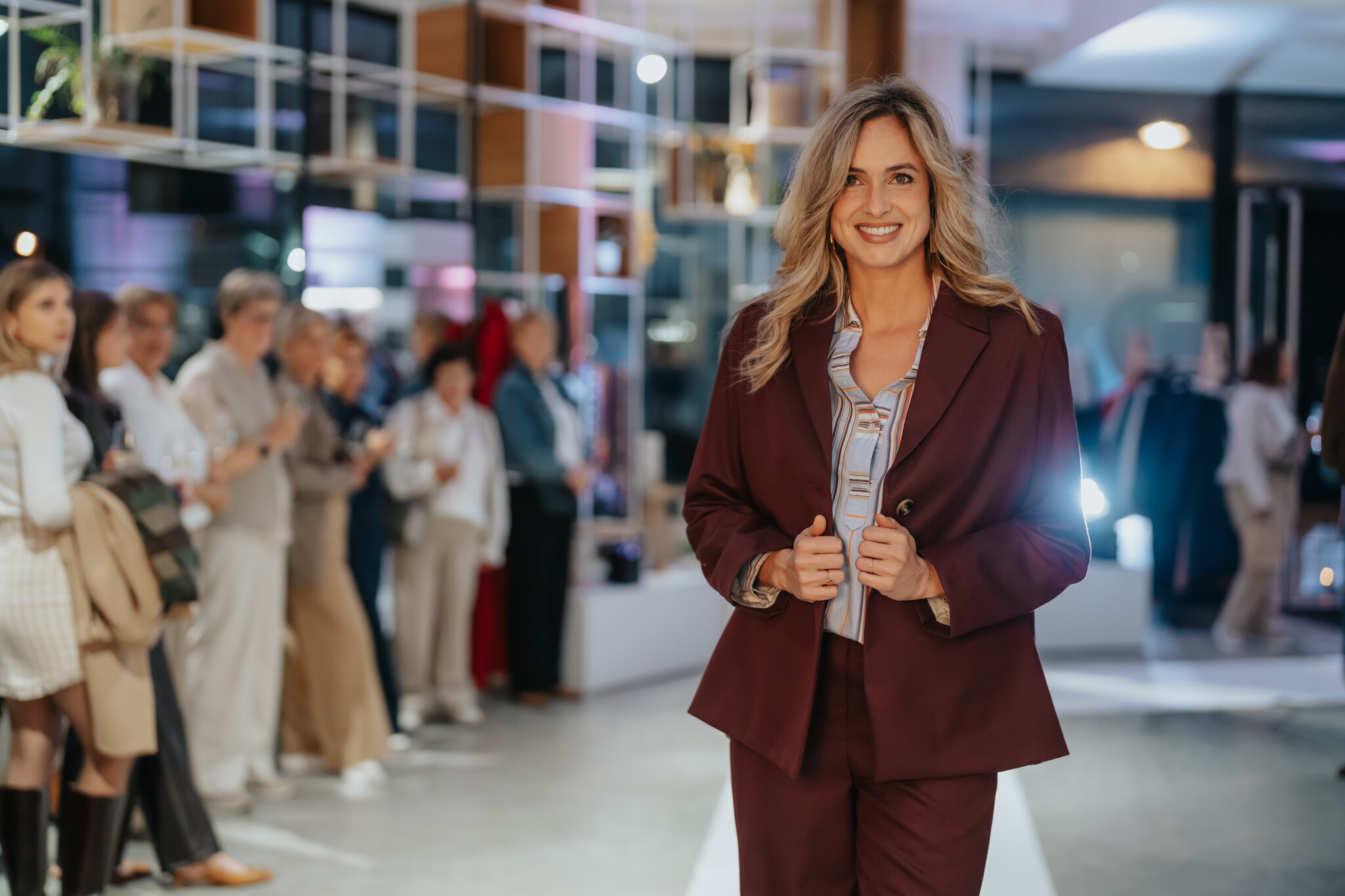 Veste Creux Raina Bordeaux-2