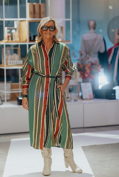 Robe Chemise Longue Neria Multicolor