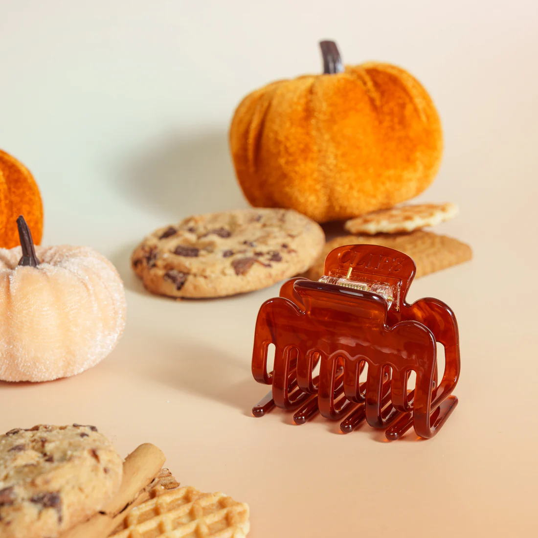 Evi (extra tandjes clip) - Organisch Donker Bruin-1