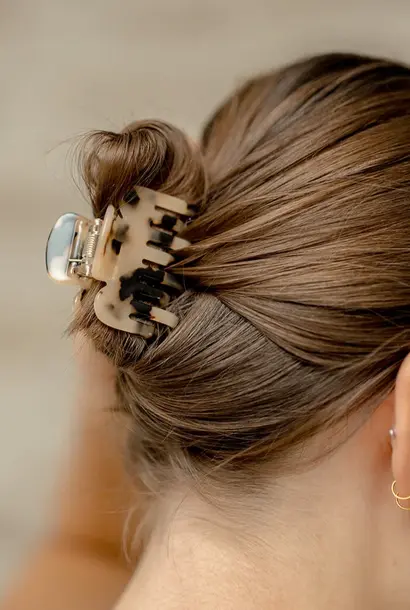 Evi (extra tandjes clip) - Marmer Beige