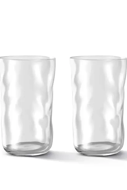 Paveau Swirl Longdrink Glasses - Wave (transparant) - Set van 2 stuks