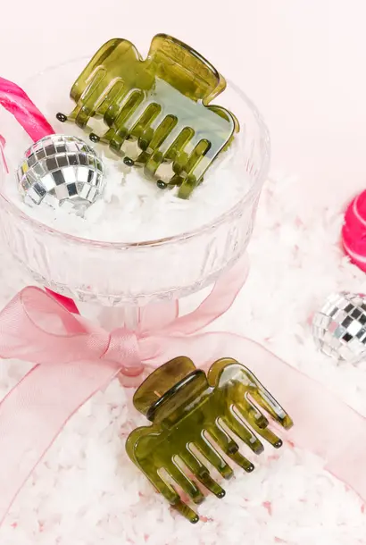 Evi (extra tandjes clip) - Organisch Groen