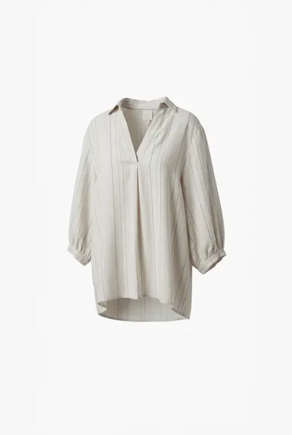 MARYANAS6 blouse Linen Stripe