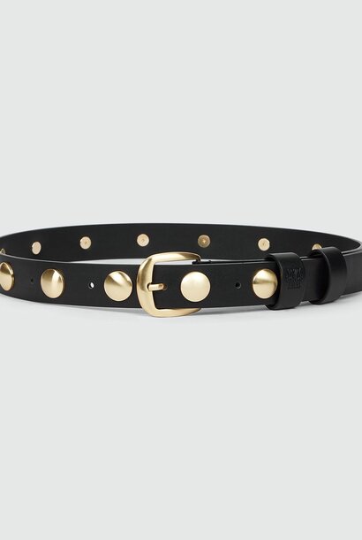 STELLA Riem - Black met studs