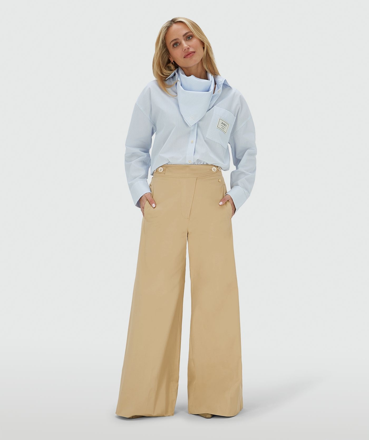 REGINA Light Camel Pants-2