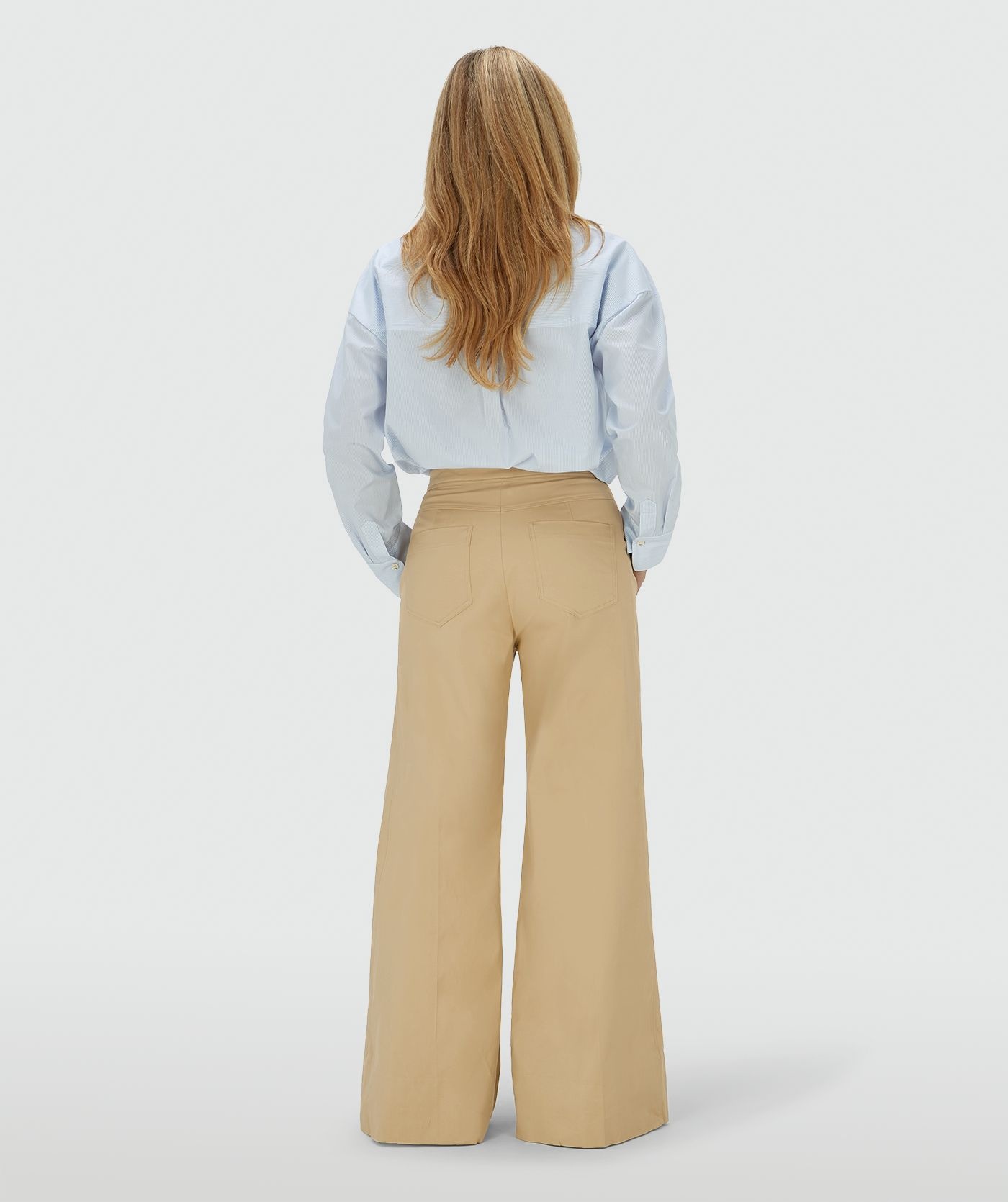 REGINA Light Camel Pants-3