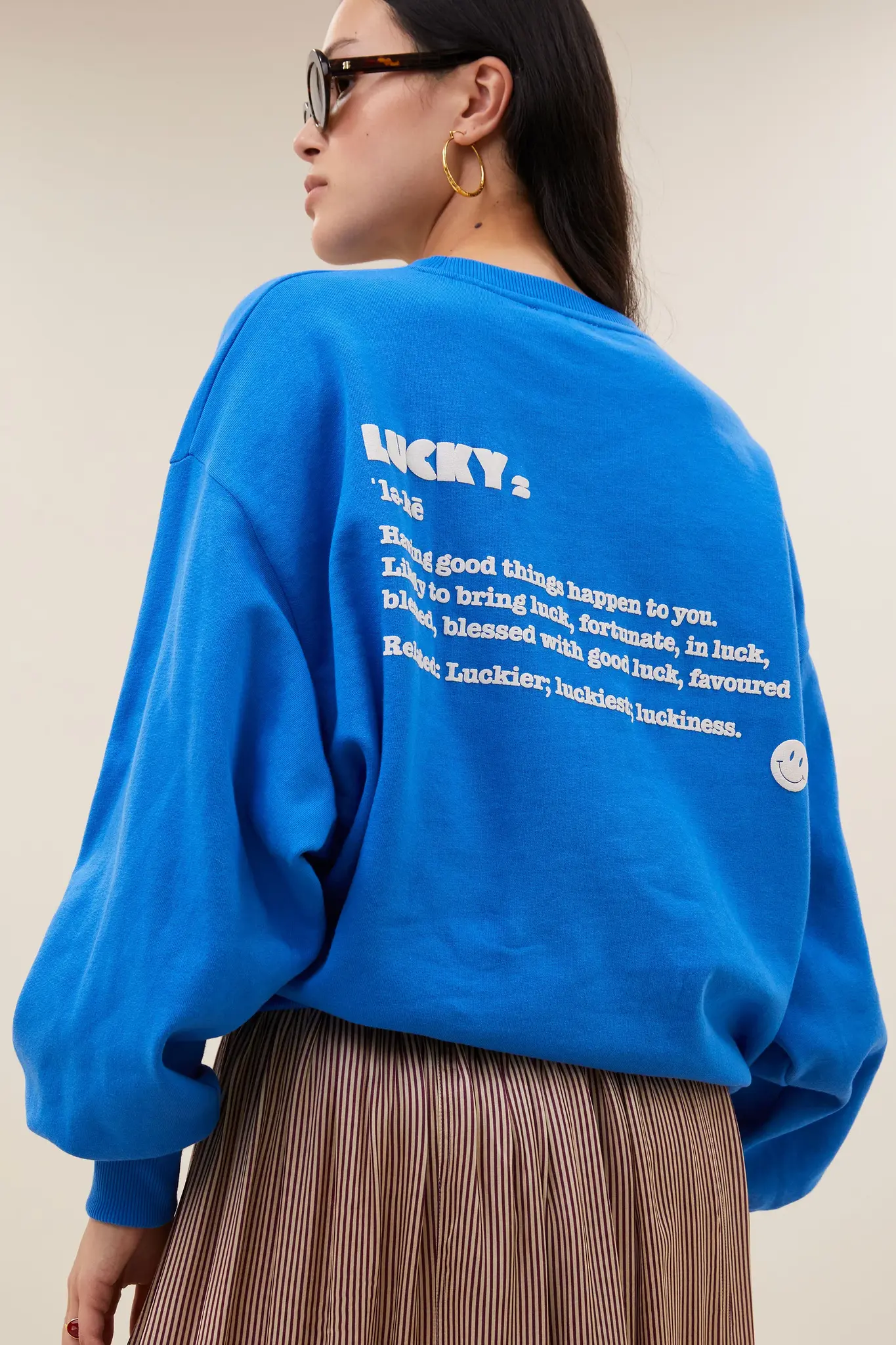 Bibi dictionary Sweater - French Blue-1