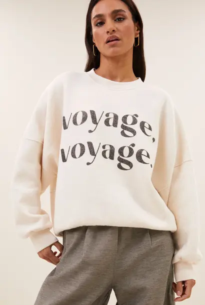 Malyn voyage Sweater - Oyster melee