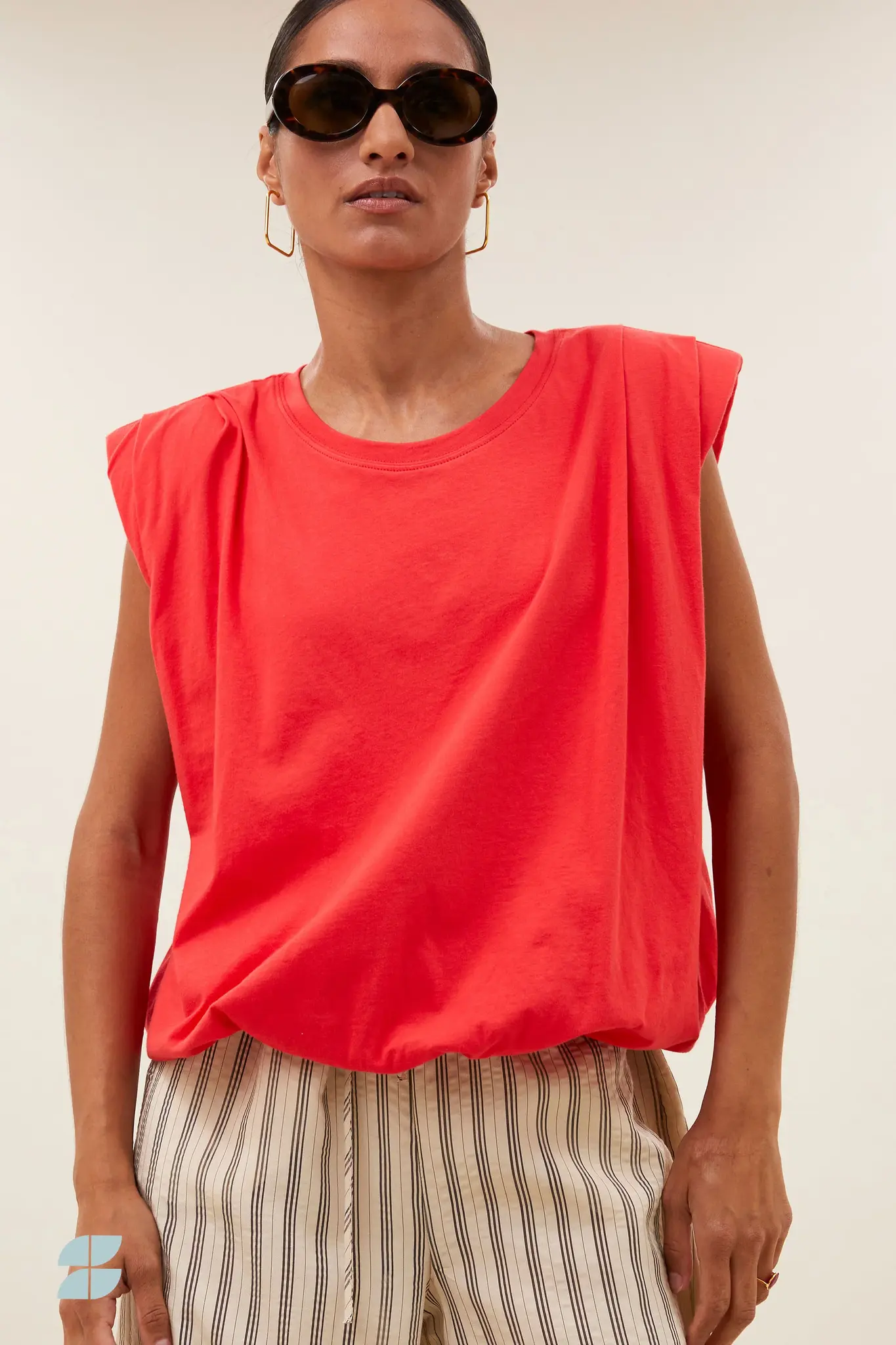 Nilou jersey Top - Lollipop-1