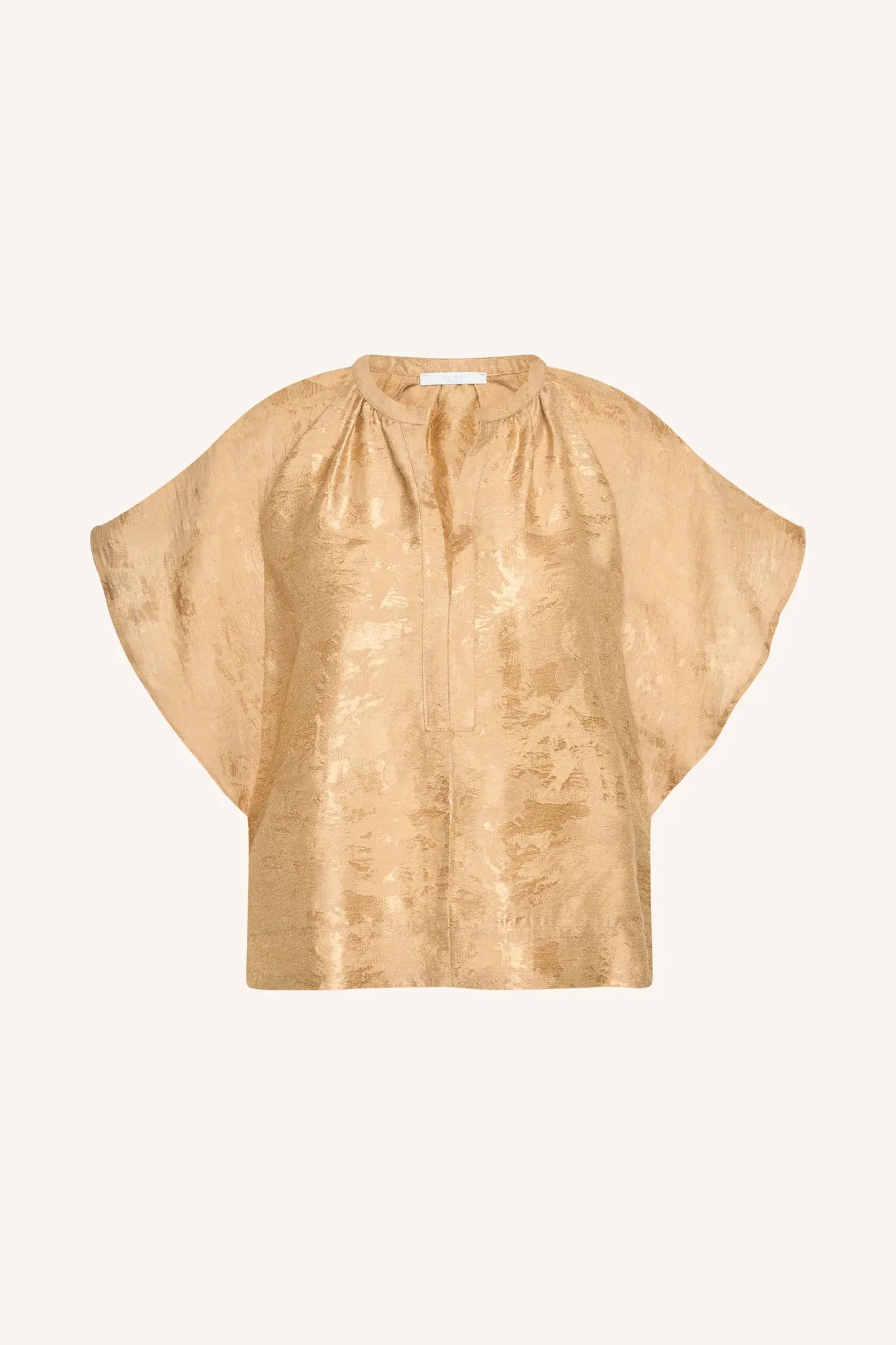 Vina jacquard Blouse - Desert-4