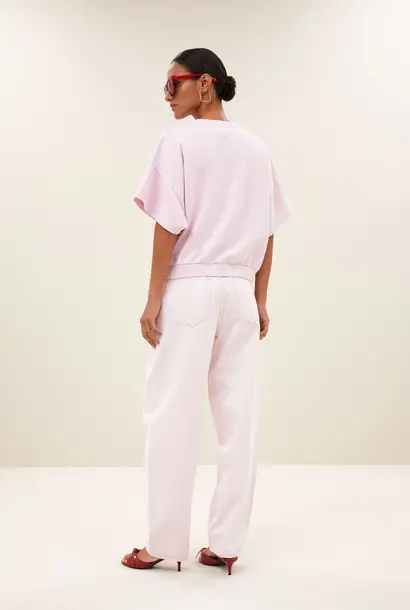 Begum slub Jeans - Light Pink