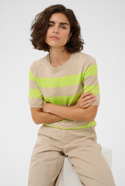 KAlizza Striped Knit - Feather