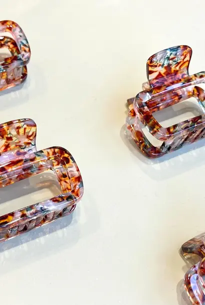 Andy (marmer haarspeld) - Multicolor Herfst