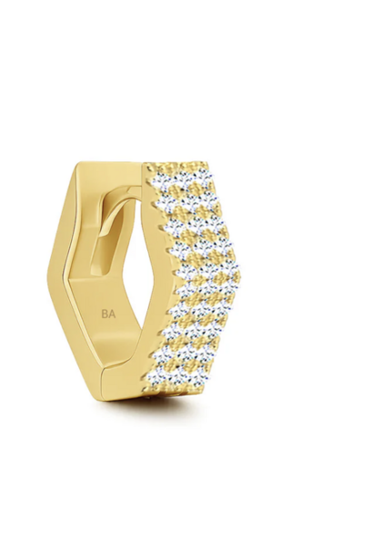 May Diamond Earring Gold