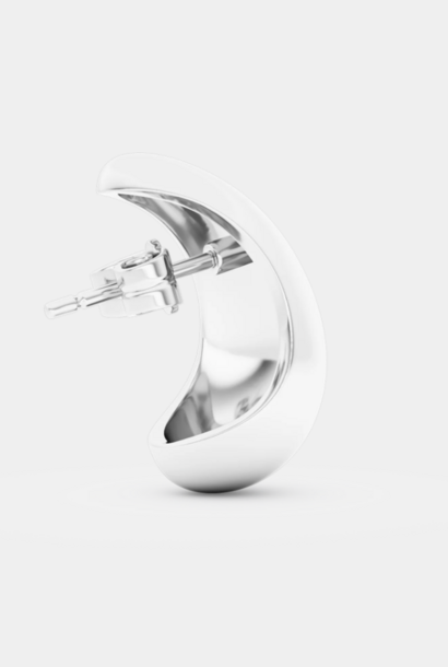 Small Bulb Earstud Silver