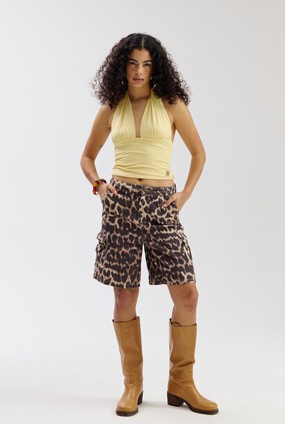 SCOTT-SH Bermuda - Leopard Light