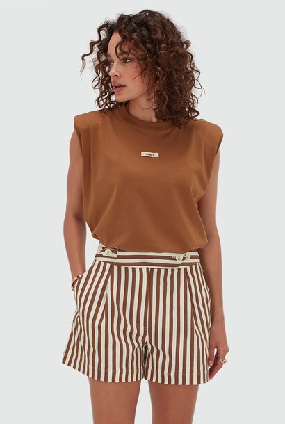 FARIS Short - Mocha Brown