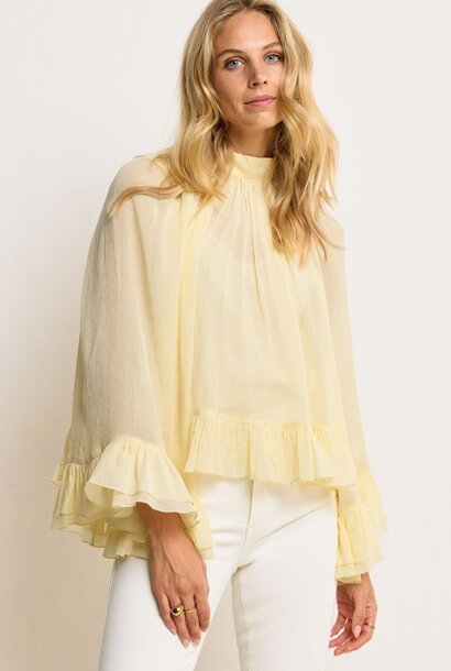 OIVA Blouse - Butter Yellow