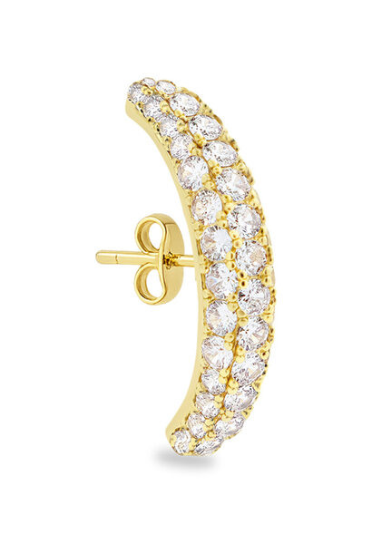 Vif diamond EarStud Gold