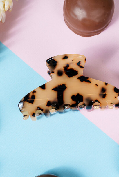 Rosa Ronde Marmeren Clip - Marmer Beige