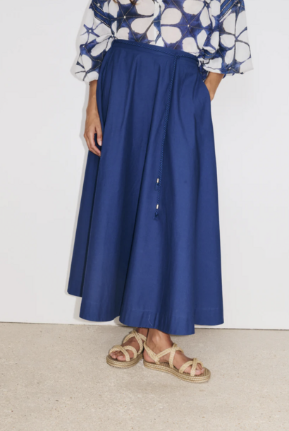 Jupe Maxi Octavie - Indigo