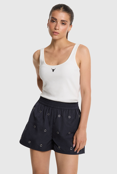 Knitted Tank Top - Soft White