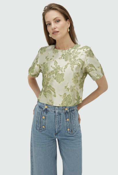Charisma Top - Dark Pistachio
