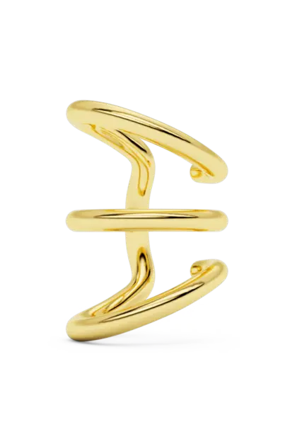 Trio Ivy Cuff Goud