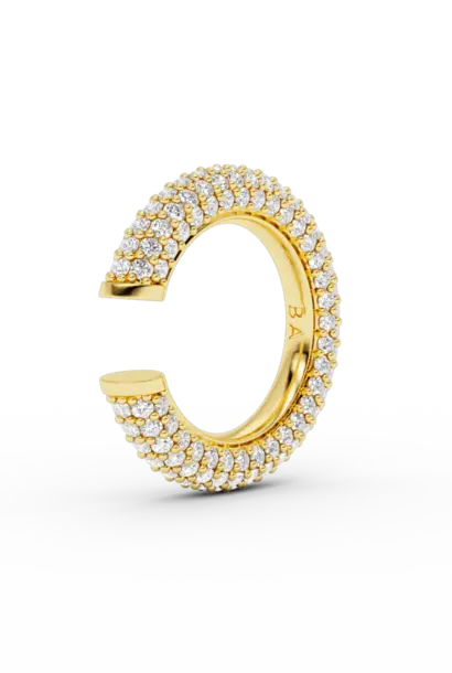Kos Diamond Earcuff Gold
