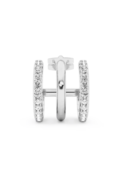 Trio Ivy EarStud Silver (SH)