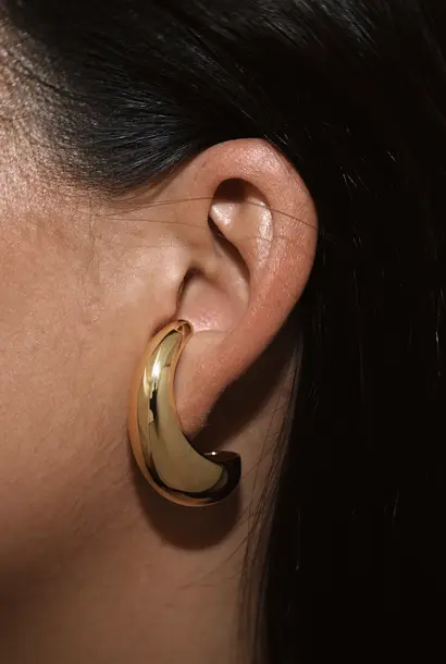 Big Bulb Earstud Gold