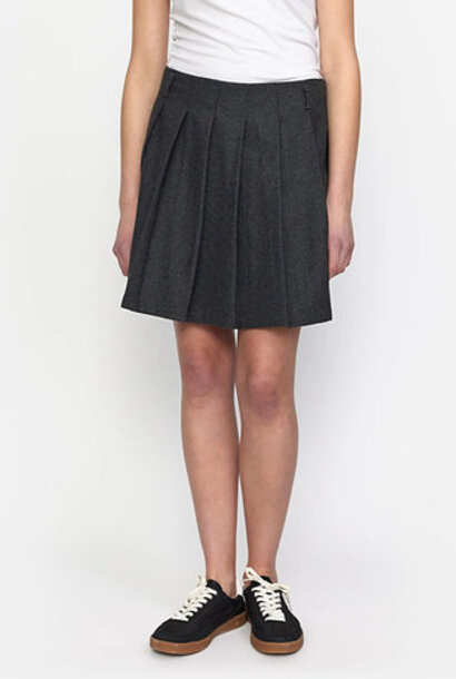ESBez Wool Skirt GRS Gray Melange