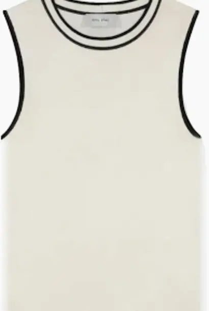 LISE-AE Top Ivory/Black