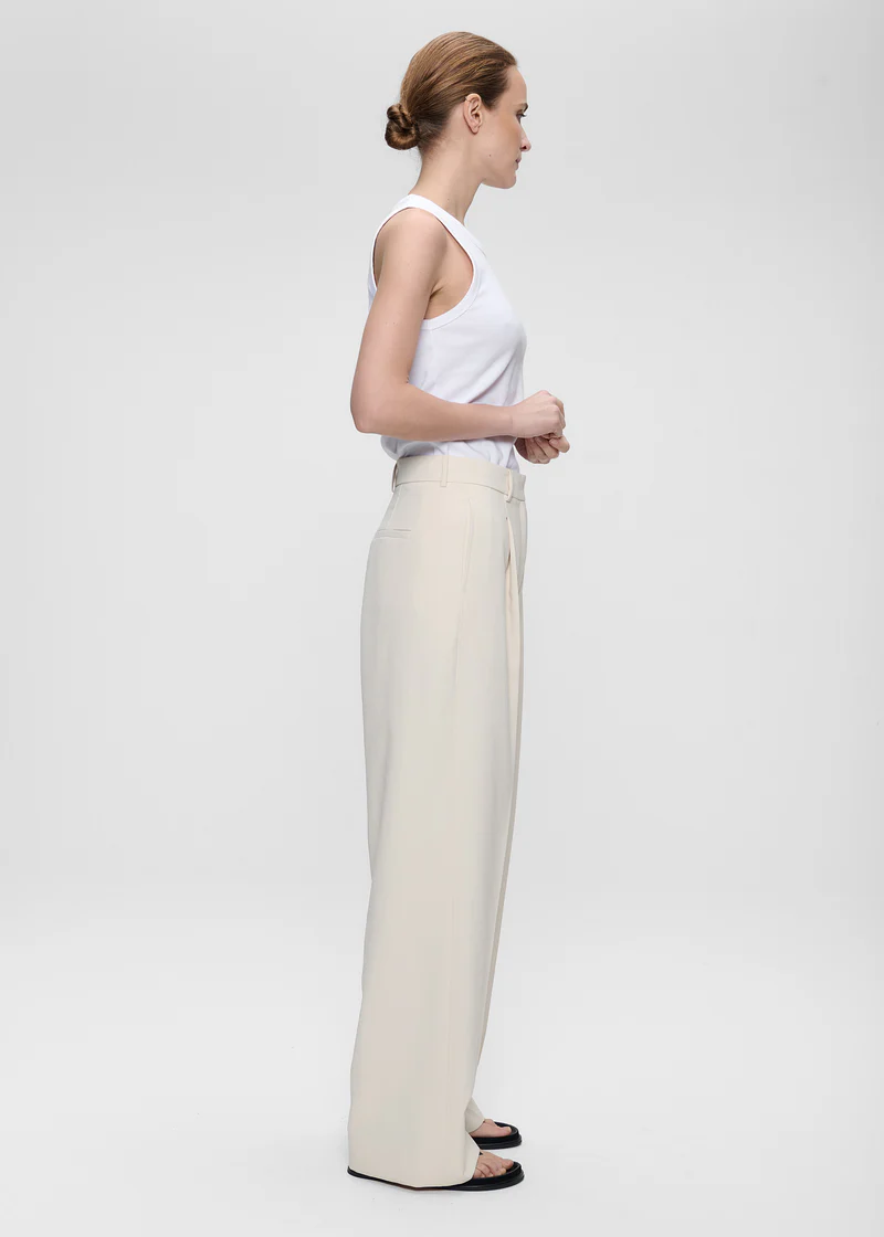 Cool Panama Delmas Pants CREAM-3