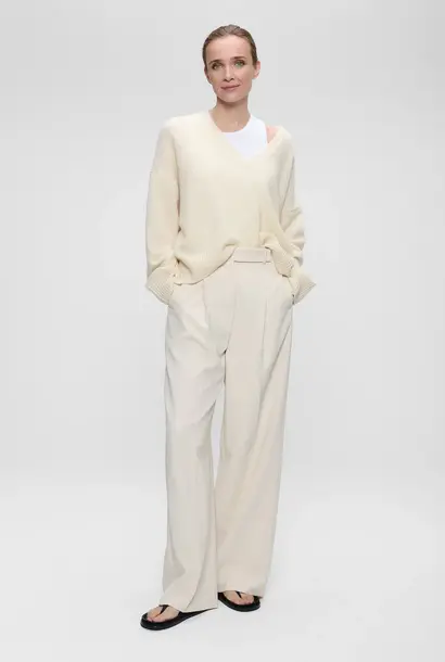 Cool Panama Delmas Pants  CREAM