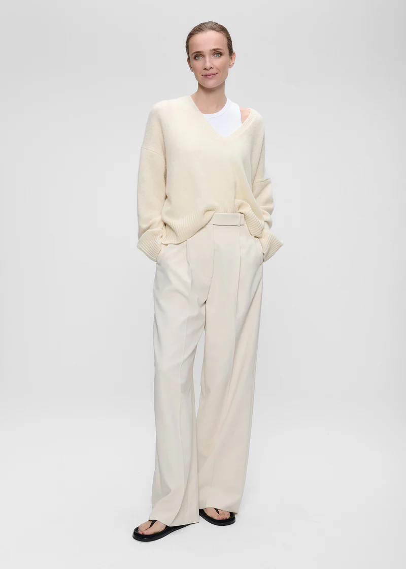 Cool Panama Delmas Pants CREAM-1