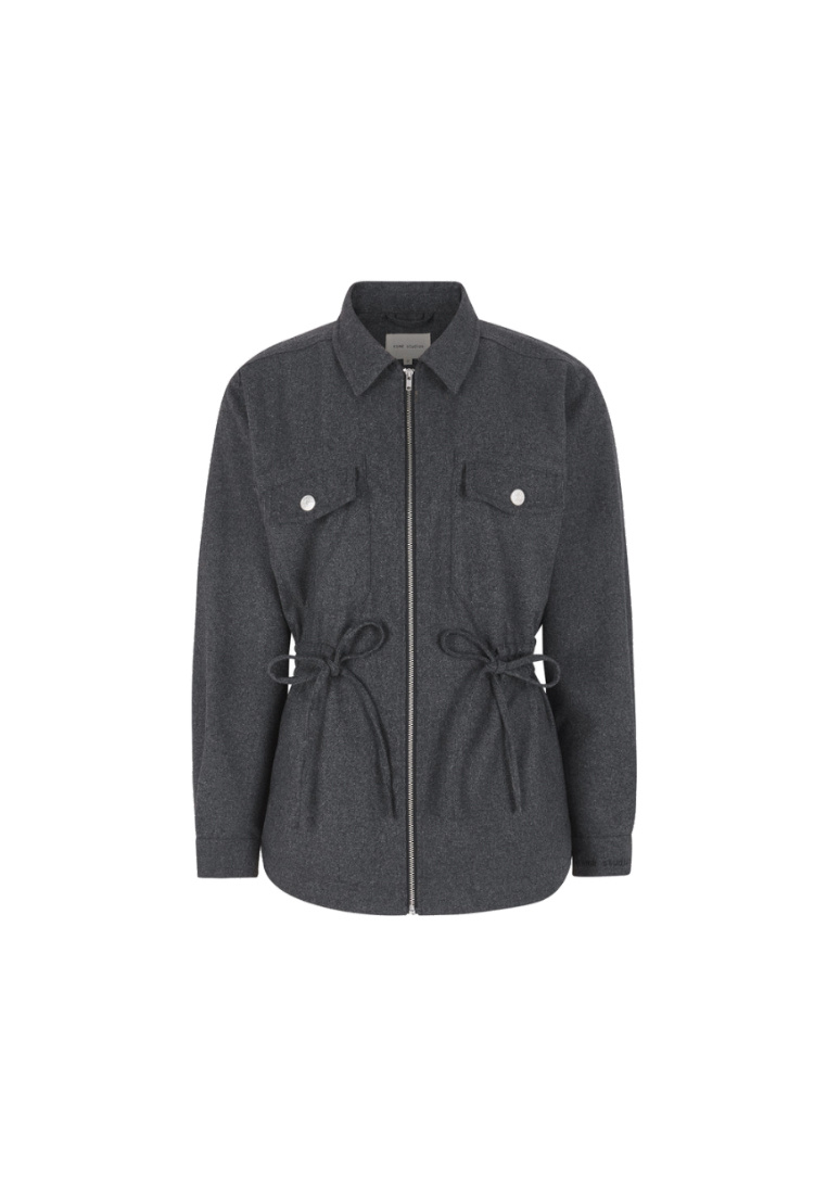ESBez Wool Jacket GRS 012 Grey Melange-1