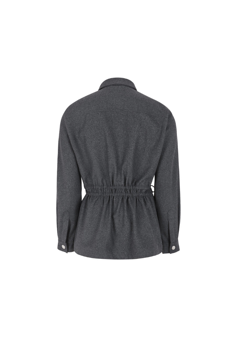 ESBez Wool Jacket GRS 012 Grey Melange-2